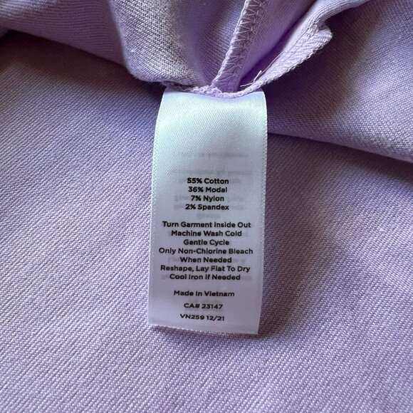 TALBOTS - Zip Back Tank - Sunset Lavender -- NEW with Tag - Picture 8 of 9